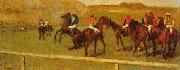 Edgar Degas Chevaux de Courses oil painting reproduction